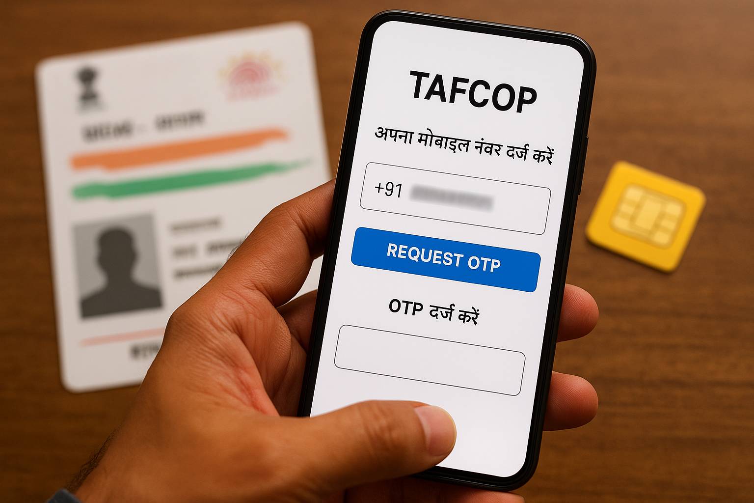 TAFCOP से फर्जी सिम चेक करना