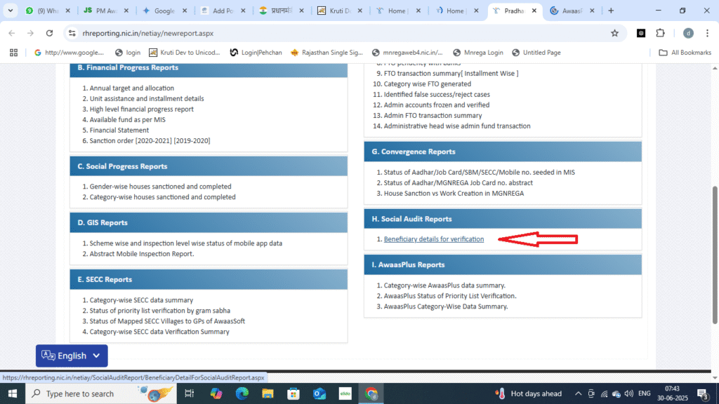 PM Awas Gramin List 2025