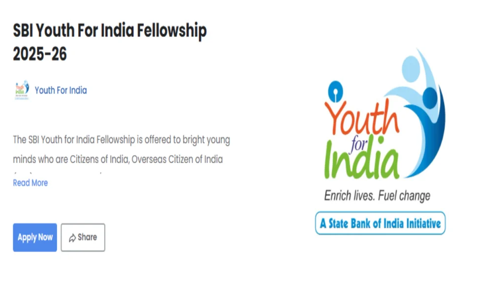 Sbi youth india program in hindi गांवों में काम करो, हर महीने पाओ ₹19,000 सैलरी! 1 Sbi youth india program in hindi Aaj Ki Taza