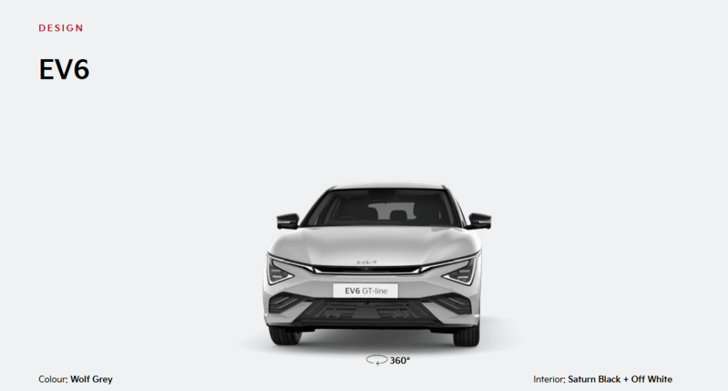 Kia EV6 Facelift 65.97 लाख में 663km रेंज, 84kWh बैटरी और 18 मिनट में फास्ट चार्जिंग 2 शानदार डिज़ाइन और आधुनिक लुक