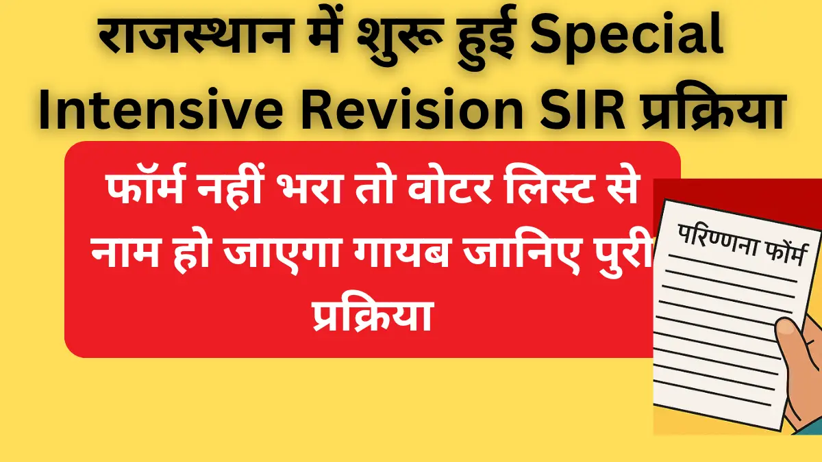 Special Intensive Revision